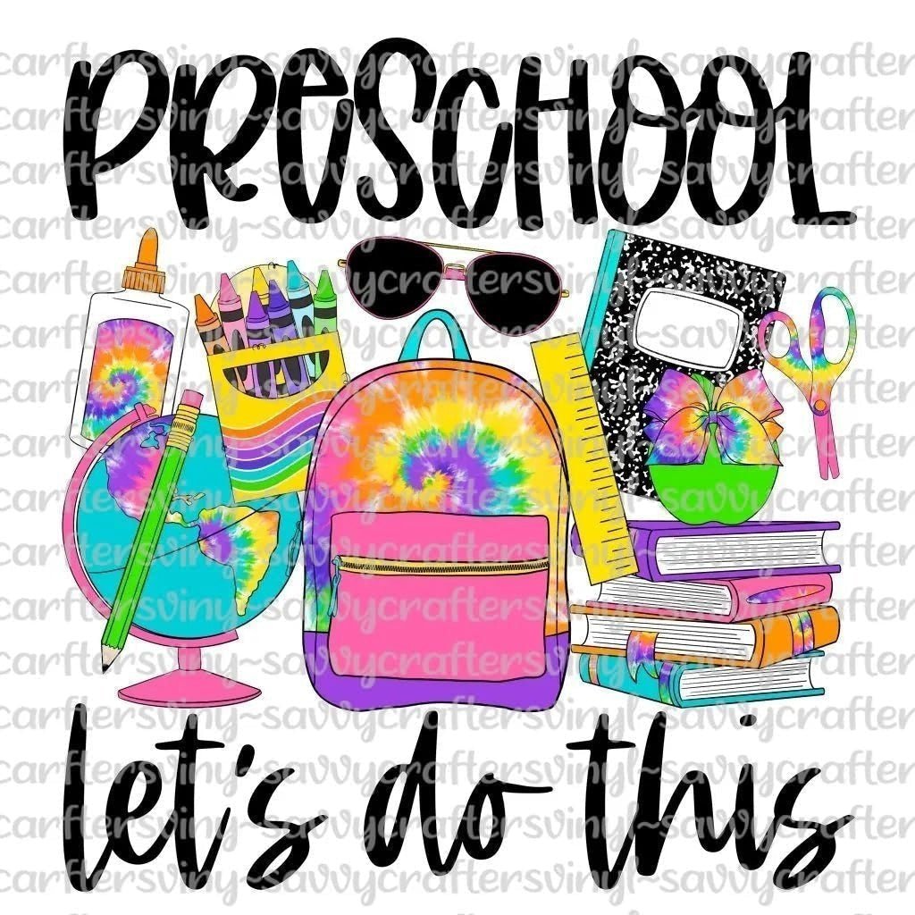 Back to school Girl Backpack - Savvy Crafters Vinyl & Gifts