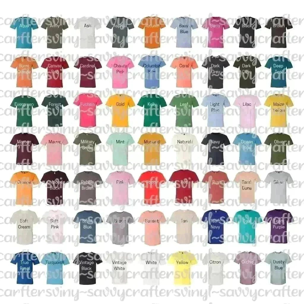 Bulk 50 Shirts (3-7 Day Turnaround) - Savvy Crafters Vinyl & Gifts