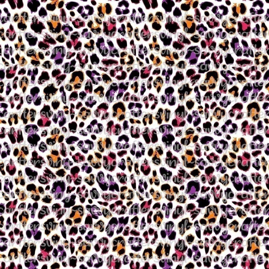 Carnival Leopard - Savvy Crafters Vinyl & Gifts