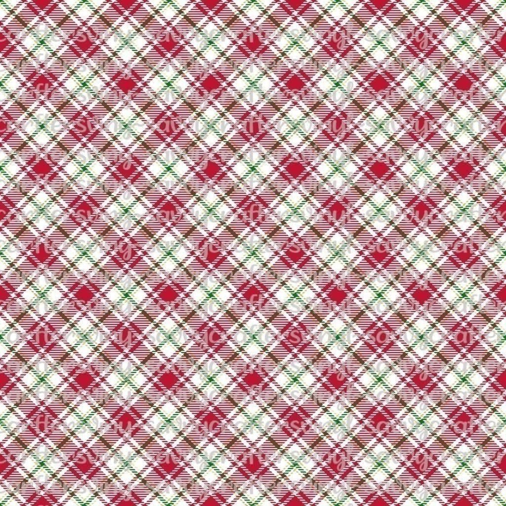 Christmas Plaids Group 01 - Savvy Crafters Vinyl & Gifts