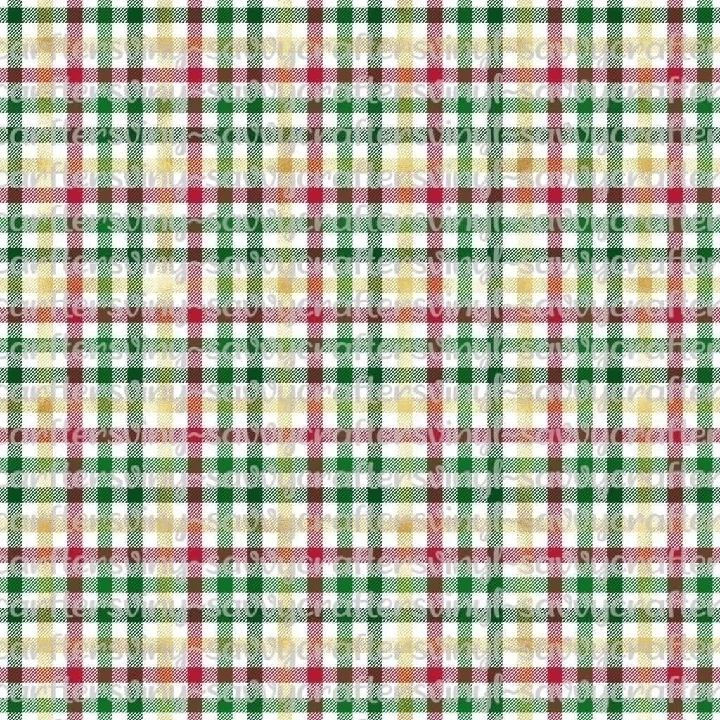 Christmas Plaids Group 01 - Savvy Crafters Vinyl & Gifts