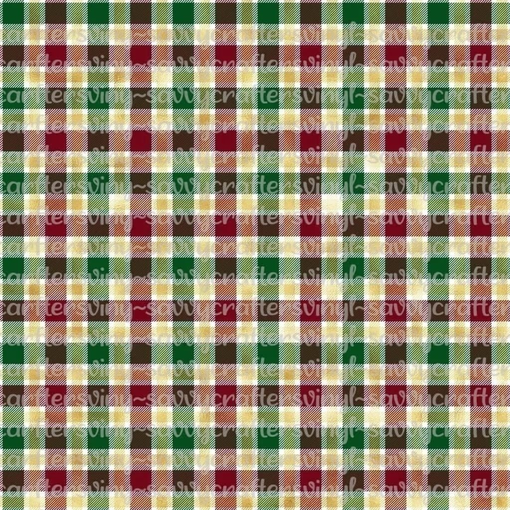 Christmas Plaids Group 2 - Savvy Crafters Vinyl & Gifts