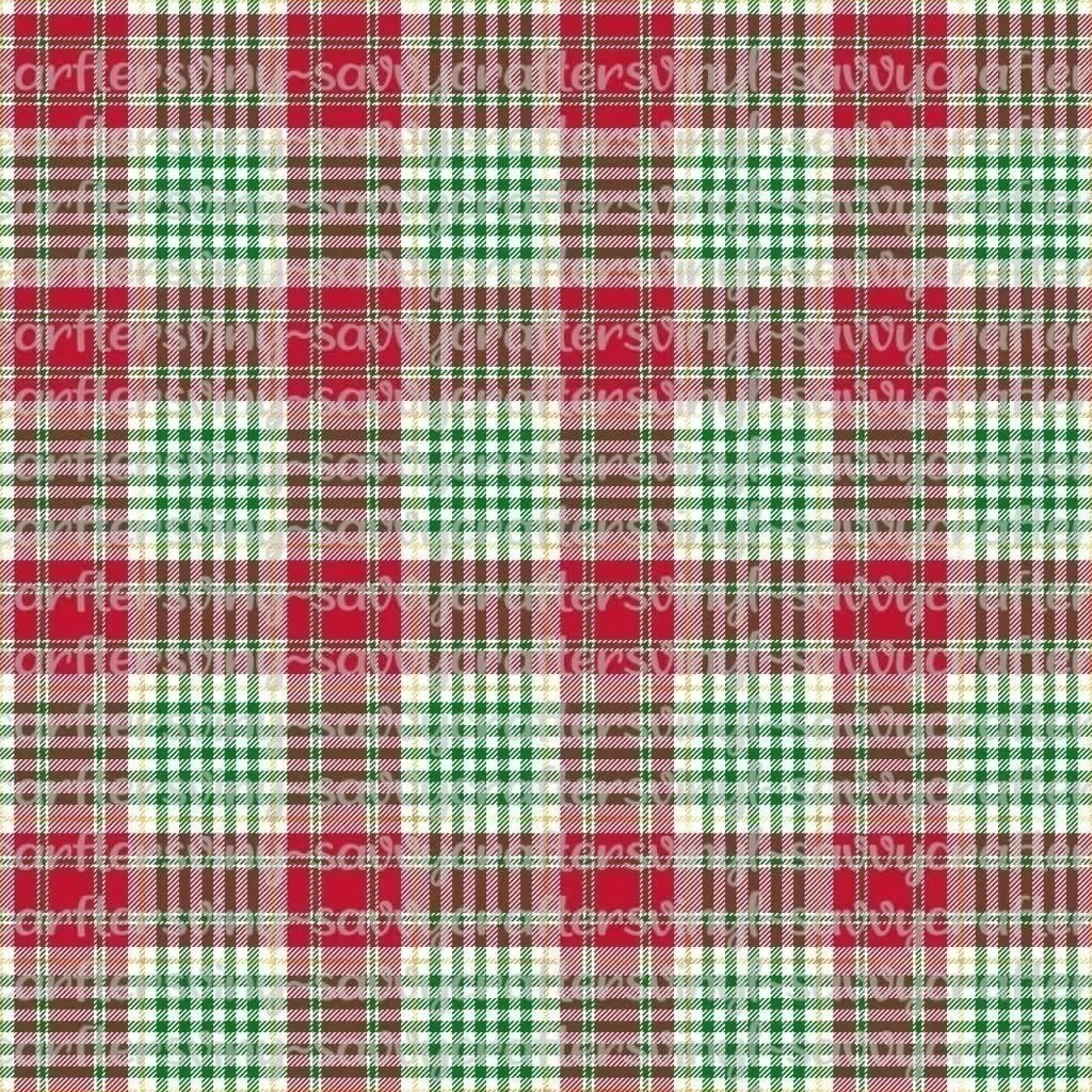 Christmas Plaids Group 2 - Savvy Crafters Vinyl & Gifts