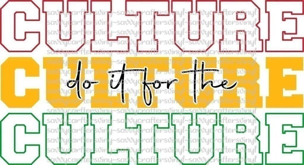 Culture Culture Culture - Savvy Crafters Vinyl & Gifts