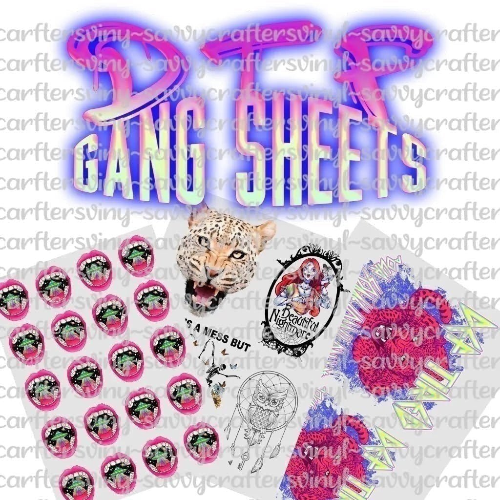 Direct to Film Transfers - Savvy Crafters Vinyl & Gifts