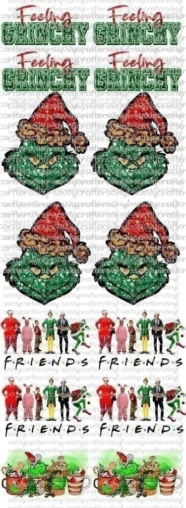 Feeling Grinchy Sequin Gang - Savvy Crafters Vinyl & Gifts