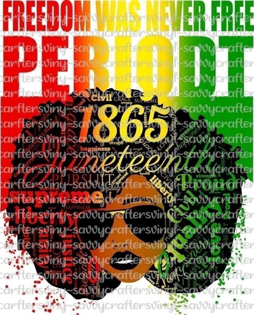 FREEDOM was never FREE Periodt - Savvy Crafters Vinyl & Gifts