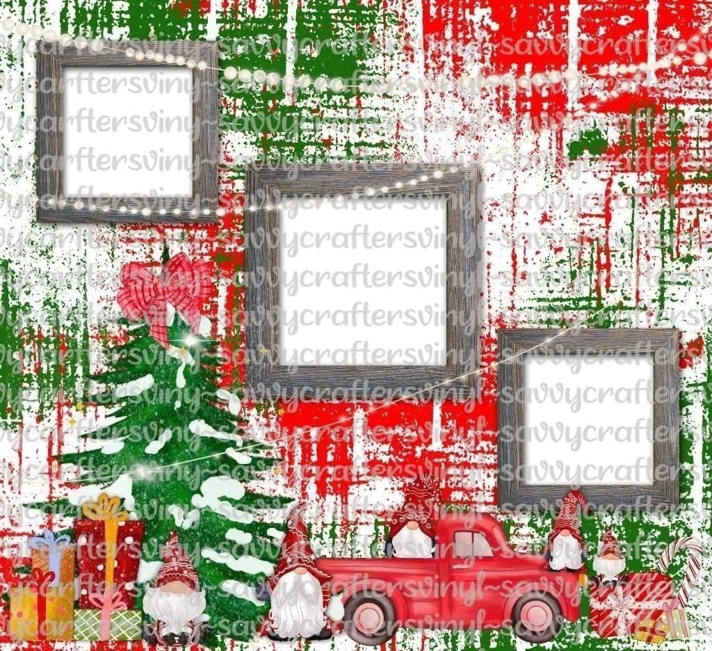 Gnomes Light with Frames Straight Wrap 20oz - Savvy Crafters Vinyl & Gifts