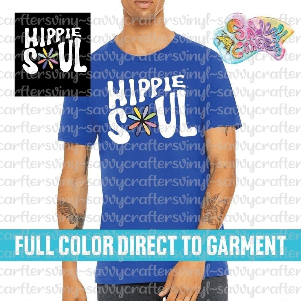 Hippie Soul DTG Tee - Savvy Crafters Vinyl & Gifts