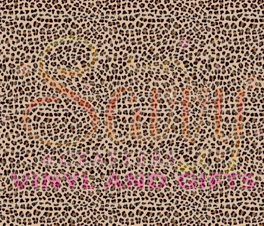Leopard Tan - Savvy Crafters Vinyl & Gifts