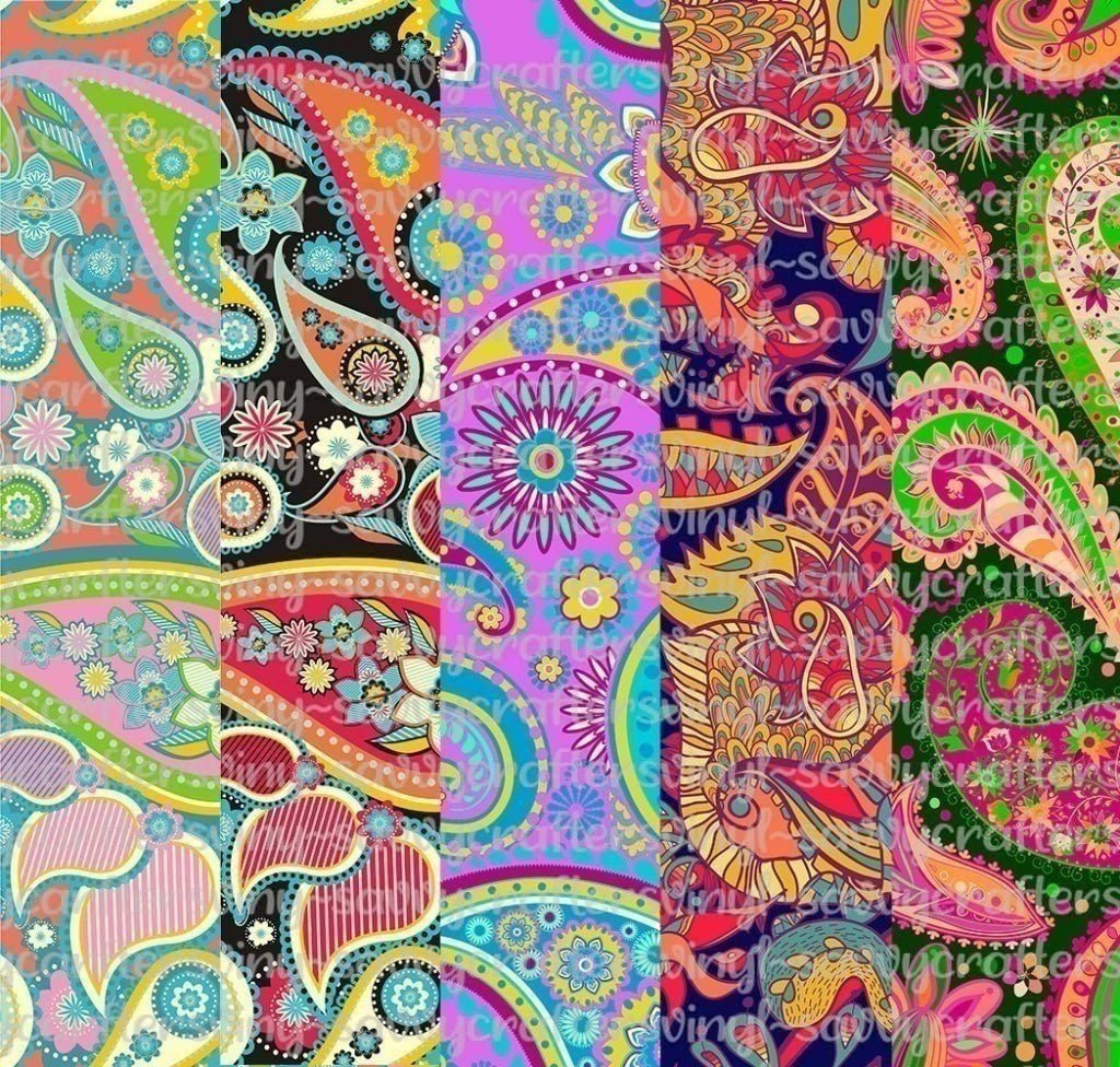 Paisley Group 01 - Savvy Crafters Vinyl & Gifts