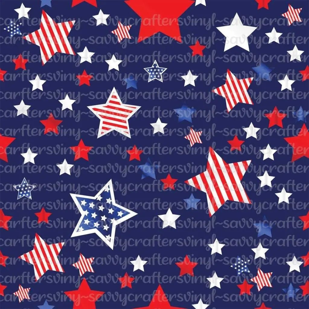 Patriotic Pattern Collection 2 - Savvy Crafters Vinyl & Gifts