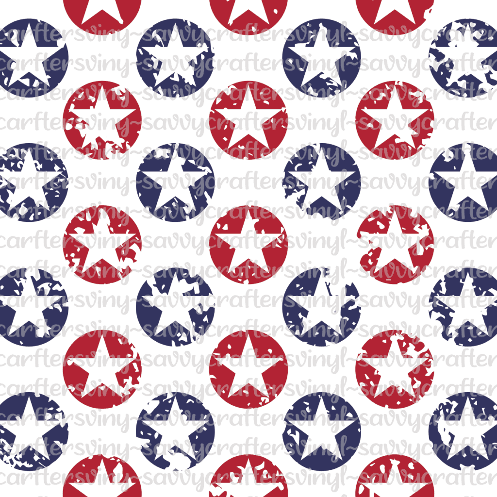 Patriotic Pattern Collection 3 - Savvy Crafters Vinyl & Gifts