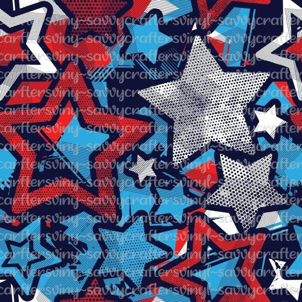 Patriotic Pattern Collection 3 - Savvy Crafters Vinyl & Gifts