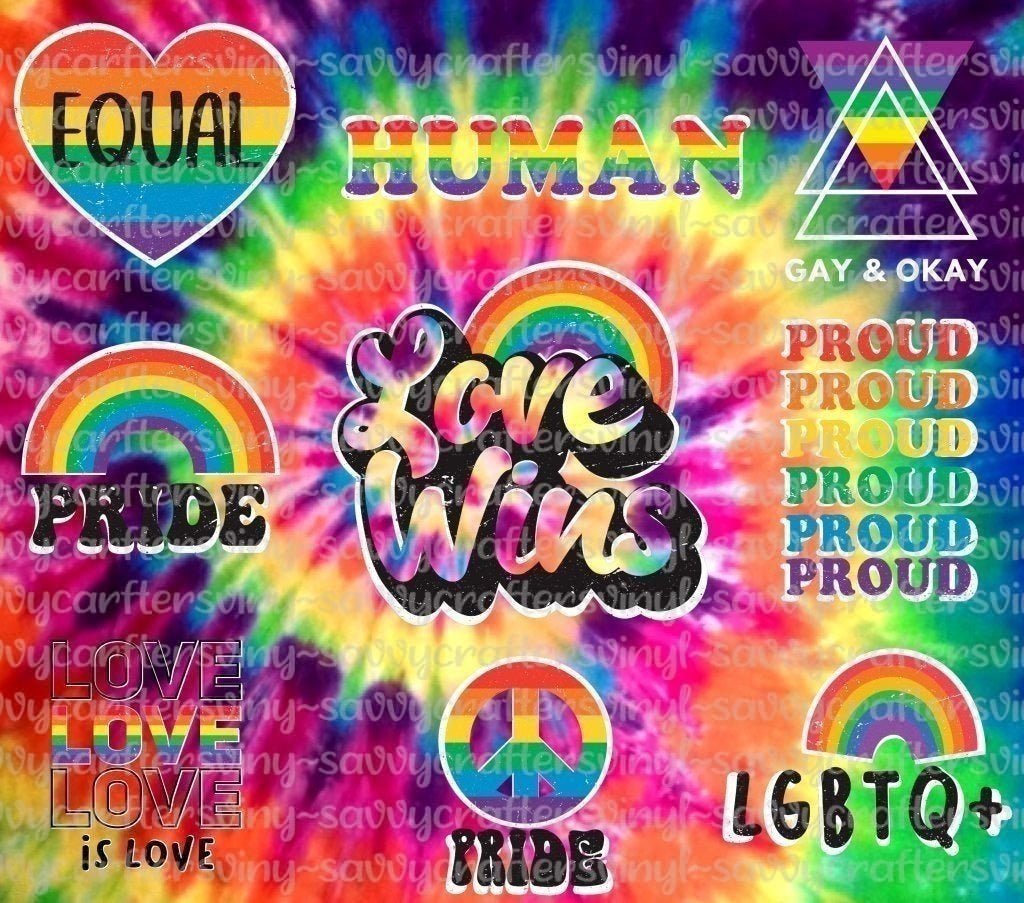 Pride Love Wins - Savvy Crafters Vinyl & Gifts