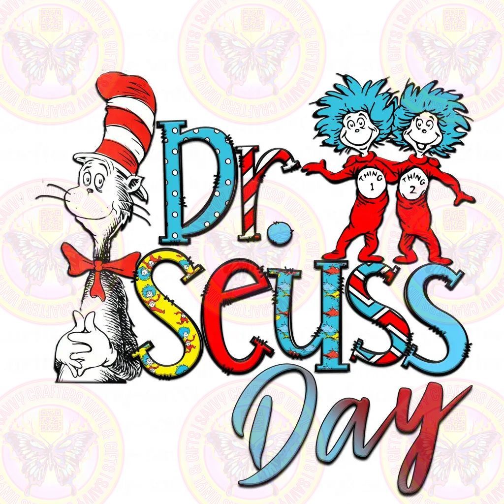 Read Every Day seusss day - Savvy Crafters Vinyl & Gifts