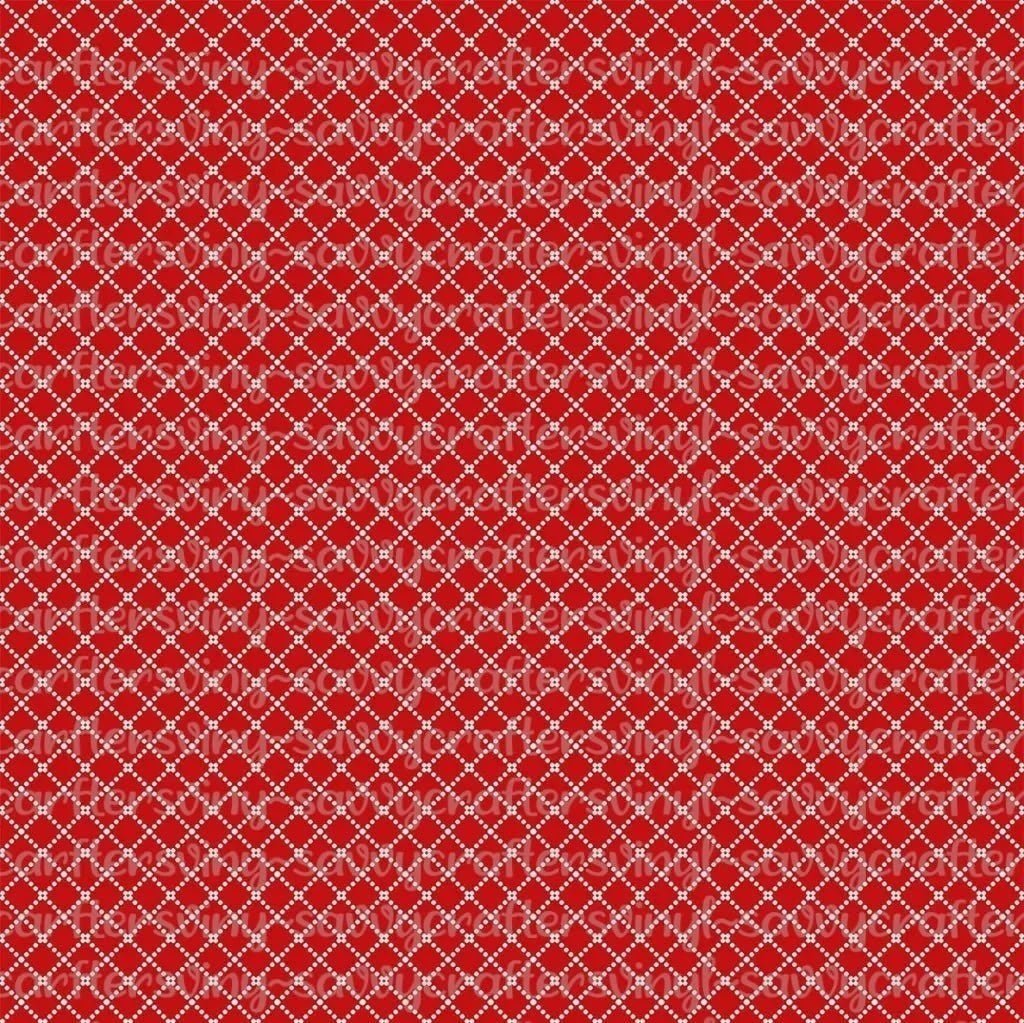 Red Light Blue Red Pattern READ Collection 2 (9 Colors) - Savvy Crafters Vinyl & Gifts