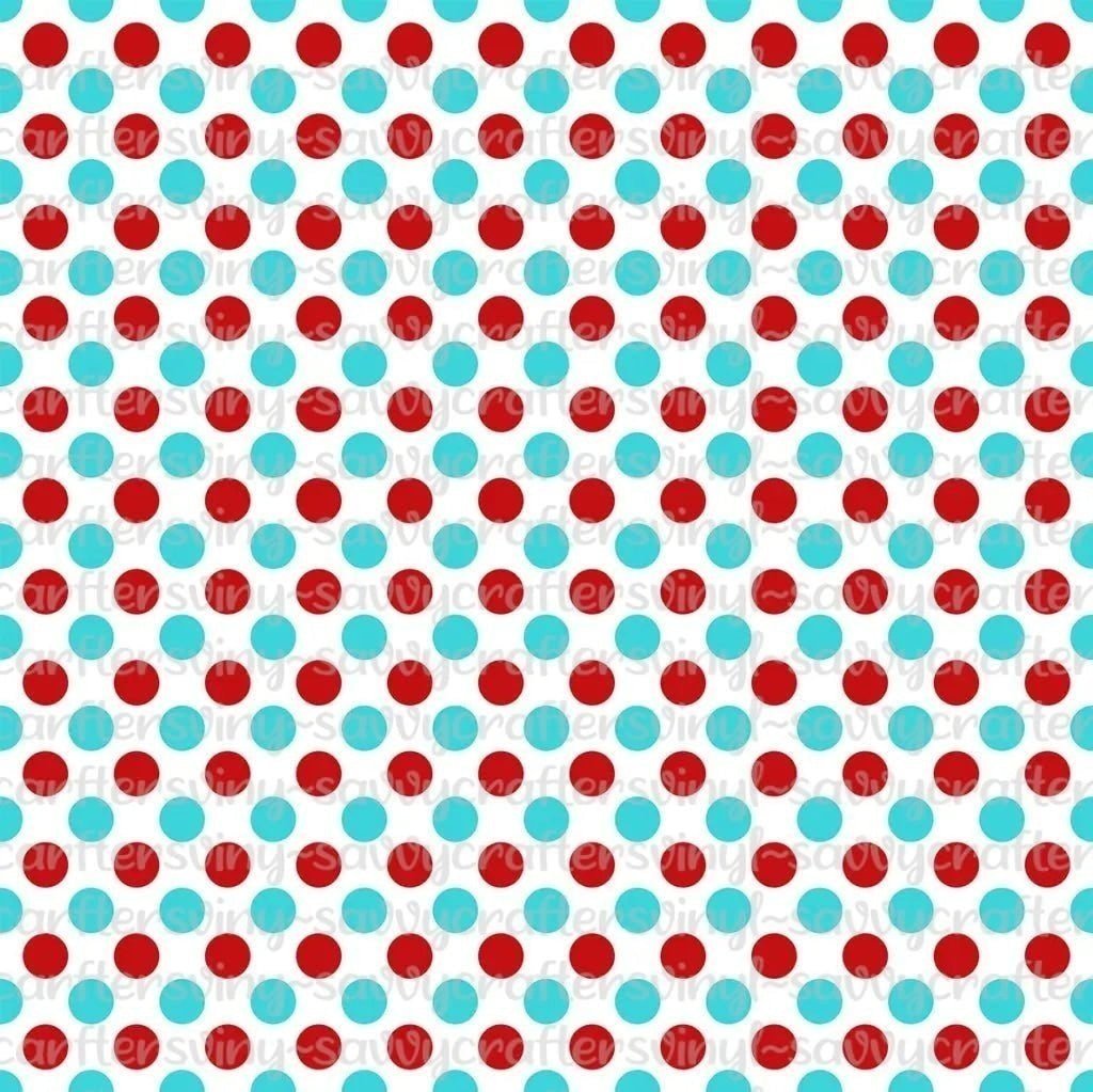 Red Light Blue Red Pattern READ Collection 2 (9 Colors) - Savvy Crafters Vinyl & Gifts