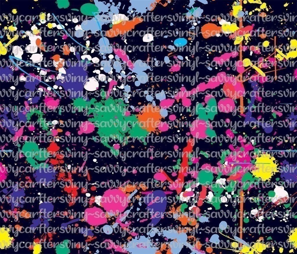 Splatter 01 - Savvy Crafters Vinyl & Gifts