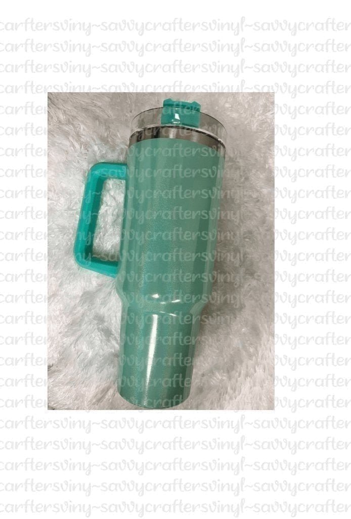 Sublimation 40 oz Dupe Glitter Holographic - Savvy Crafters Vinyl & Gifts