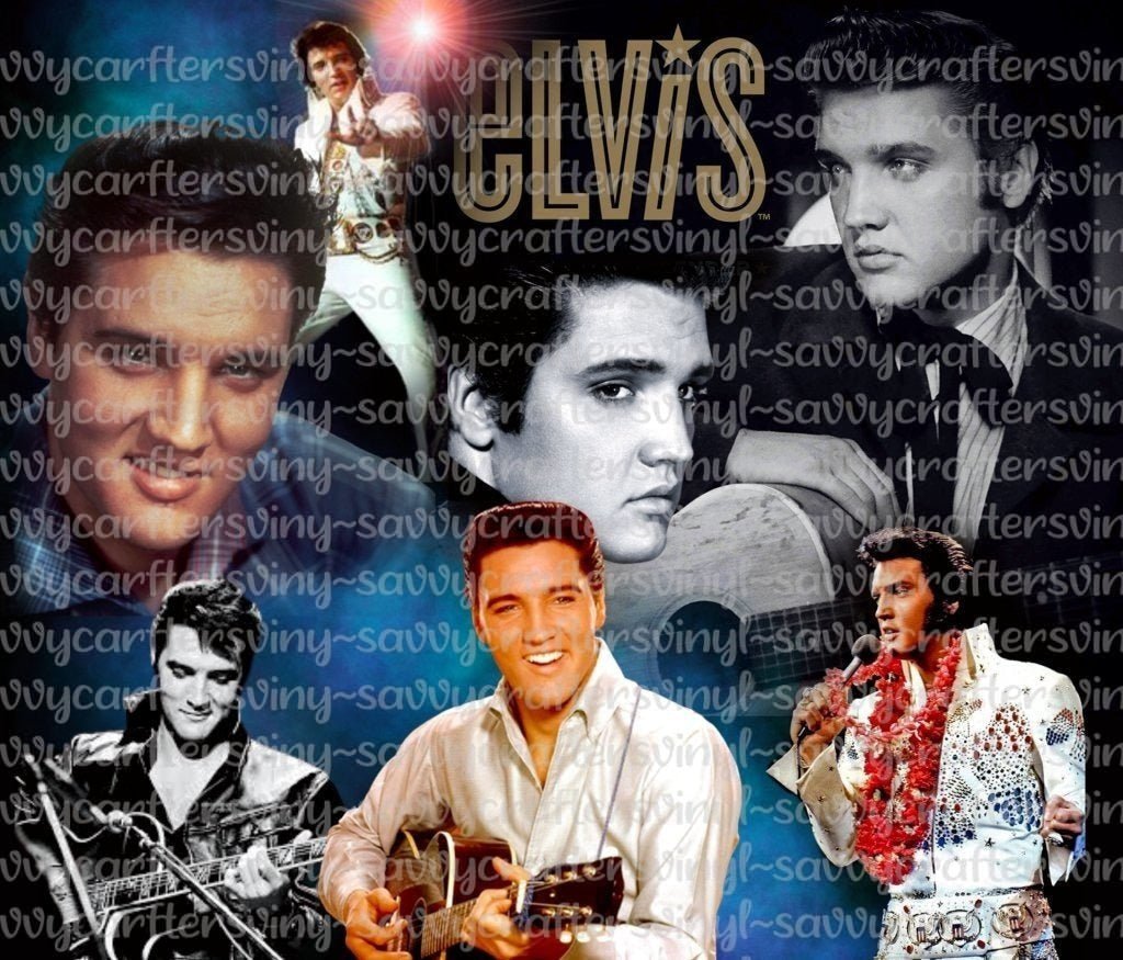 Tumbler Wrap Elvis - Savvy Crafters Vinyl & Gifts